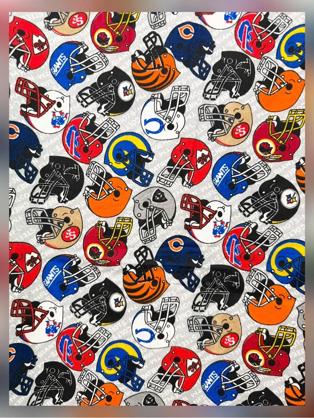 NFL Football Team Hand Made Throw Quilt Blanket